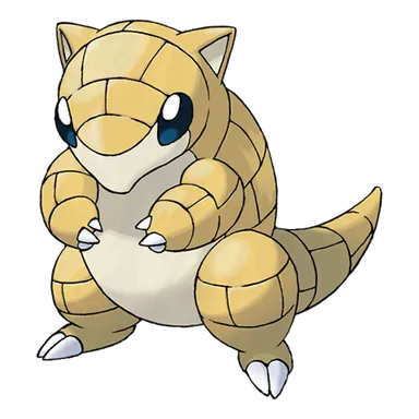 official artwork of sandshrew